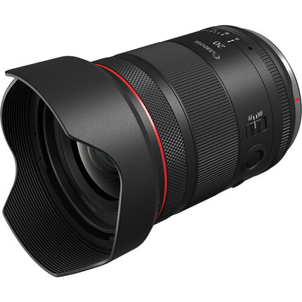 Objetivo Canon RF 20mm f/1.4 L VCM Objetivo de gran angular para fotográfos con motor de enfoque Vescilocular y filtro gel included
