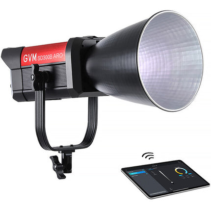 GVM SD300B-ARO Monolight LED Bicolor 300W 5600K 12200 Lux Kit Completo
