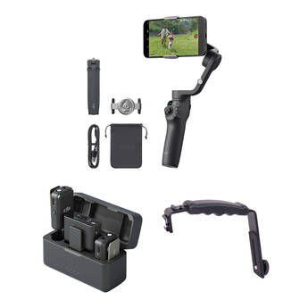 DJI Osmo Mobile 6 Kit De Contenido Smartphone Gimbal Mic Inalámbrico