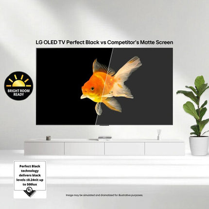 LG OLED evo AI G5 55" TV OLED 4K UHD 120 Hz Montaje de Pared
