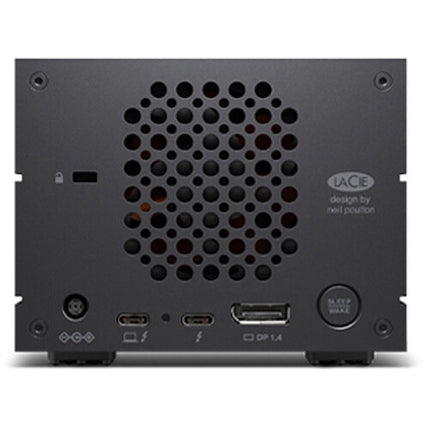 LaCie 2big Dock 48TB NAS RAID Thunderbolt 3 550 MB/s 2 Bahías