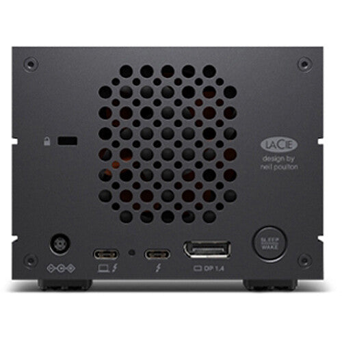 LaCie 2big Dock 48TB NAS RAID Thunderbolt 3 550 MB/s 2 Bahías