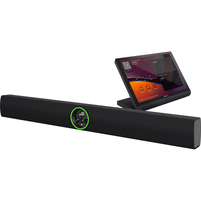 Crestron Flex Solución para Salas Grandes con Videobar 70 y Pantalla Táctil 10"