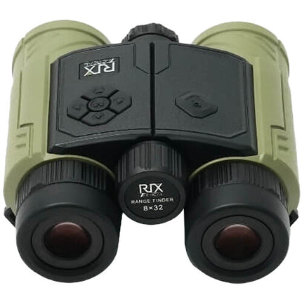 RIX MK-R3000 Prismáticos con Medidor Láser 3280 Yardas 8x32