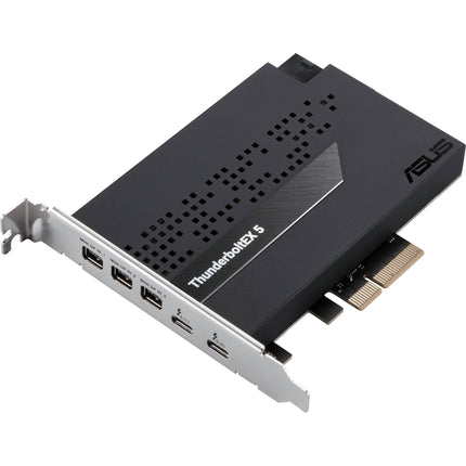 ASUS ThunderboltEX 5 Tarjeta de expansión PCIe 4.0 Dual-Port Thunderbolt 5 130W Power Delivery