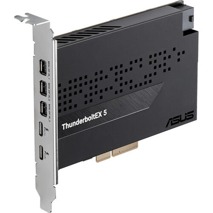ASUS ThunderboltEX 5 Tarjeta de expansión PCIe 4.0 Dual-Port Thunderbolt 5 130W Power Delivery