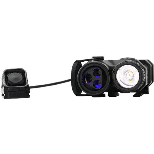 RIX RIP-3C Mira Láser Negra con Láser Verde IR 35mW y Control Remoto