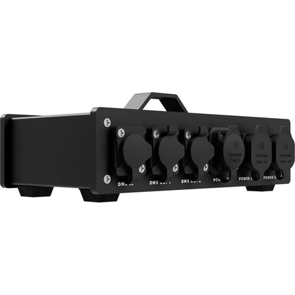 Blizzard 2-Fer Outdoorsy Divisor de Señal y Potencia DMX 3-Pin IP65 Acero