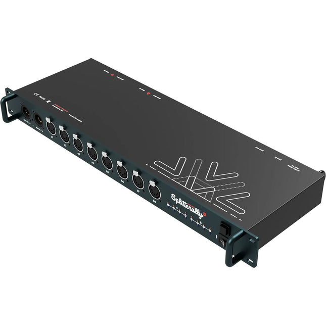 Blizzard Pipeline Splitterally 8 DMX Splitter y Booster 1U Rack Mount 2 Modos