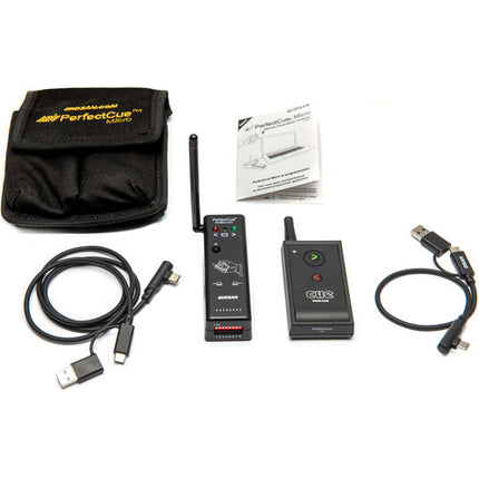 Dsan PerfectCue Micro Sistema con Luz de Señal Ultracompacta y Transmisor Inalámbrico PC-AS2 250ft Alcance