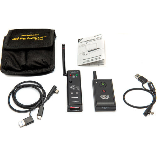Dsan PerfectCue Micro Sistema con Luz de Señal Ultracompacta y Transmisor Inalámbrico PC-AS2 250ft Alcance