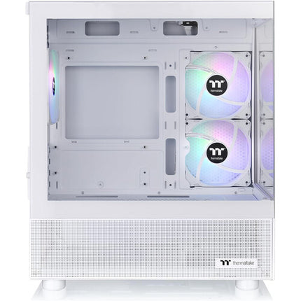Thermaltake View 170 TG ARGB Caja Micro-ATX Blanca con 3 Ventiladores 120mm