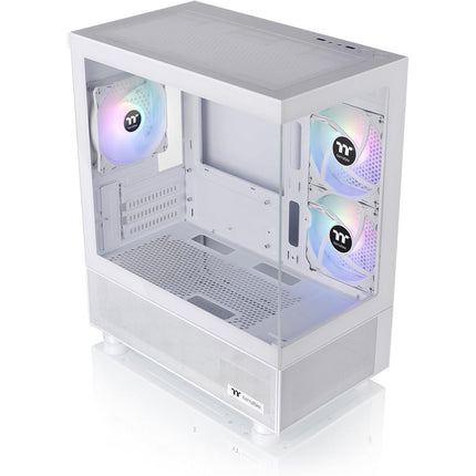 Thermaltake View 170 TG ARGB Caja Micro-ATX Blanca con 3 Ventiladores 120mm