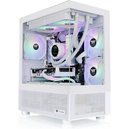 Thermaltake View 170 TG ARGB Caja Micro-ATX Blanca con 3 Ventiladores 120mm