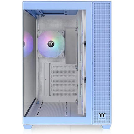 Thermaltake View 380 TG ARGB Caja PC Mid Tower ATX Azul 4 Ventiladores 120mm