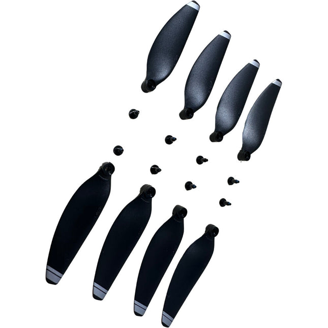 Xcraft Hélices para Drone Nano BLACK OPS Set de 4 Plegables con Accesorios