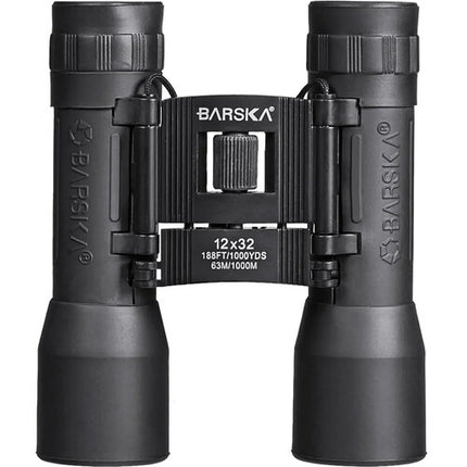 Barska 12x32 Prismáticos 12x Ampliación Lentes 32mm con Funda y Correa