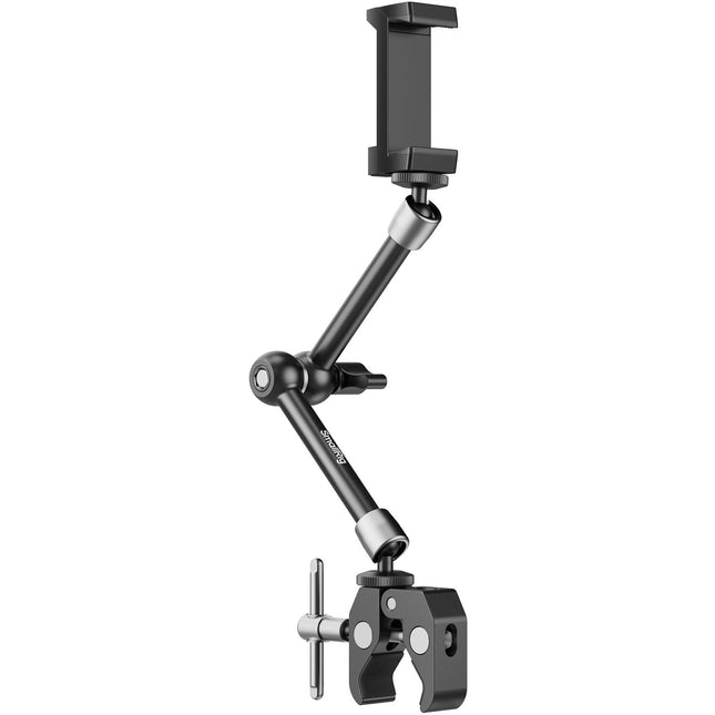 SmallRig Abrazadera en Forma de Cangrejo con Brazo Mágico para Smartphones 9.8" mandíbula 0.59 a 1.57"