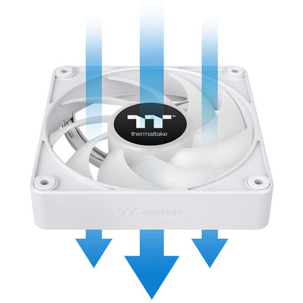 Thermaltake CT140 EX Ventilador para PC 140mm 3 Fan Pack Blanco 500-1800 rpm 90.3 CFM