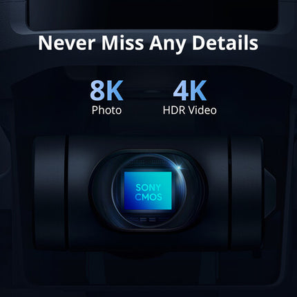 Potensic ATOM 2 Drone 4K30 HDR Vídeos 3-Axis Gimbal IA Fotografía Nocturna