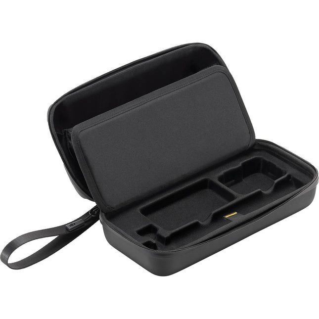 Bolsa de transporte DJI para cámaras Osmo Action con exterior rígido y compartimentos multilayer