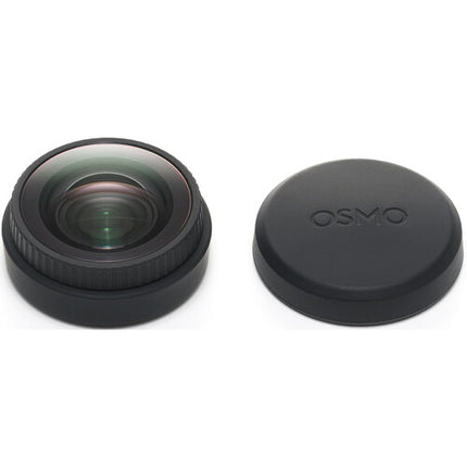 DJI FOV Boost Lente para cámara Osmo Action 4 5 Pro campo 182° vidrio óptico impermeable hasta 5 m funda silicona