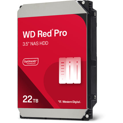 WD 22TB Red Pro HDD NAS interno 3.5" 7200 rpm SATA III 2-Pack