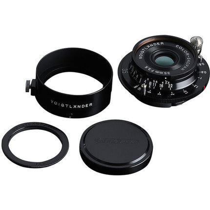 Voigtlander Color-Skopar 35mm f35 Asférico Objetivo Manual Ligero Metálico