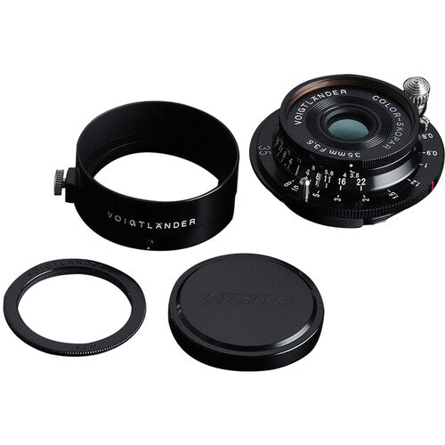 Voigtlander Color-Skopar 35mm f35 Asférico Objetivo Manual Ligero Metálico