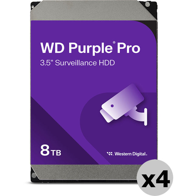 WD Purple Pro 8TB Disco Duro Interno 3.5" 7200 rpm SATA III