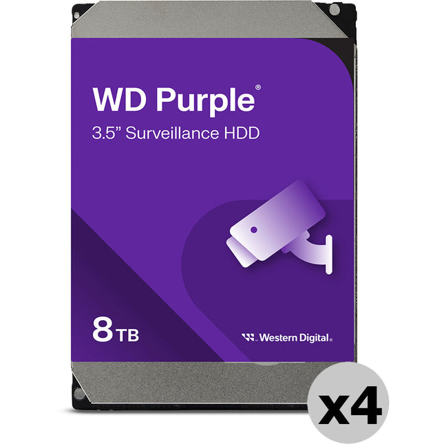 WD 8TB Purple Disco Duro Interno 3.5" SATA III 5640 rpm 256MB Cache