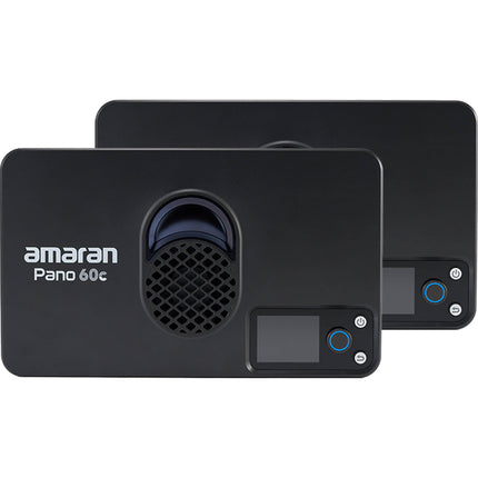 amaran Pano 60c Panel de Luz RGB COB 2 Kits con Control Bluetooth y Batería