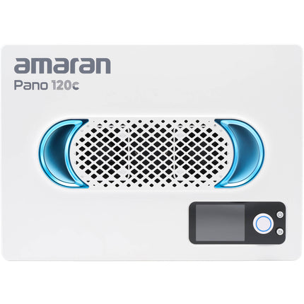 amaran Pano 120c Panel de Luz Móvil RGB COB 13 490 Lux 14x10 Pulgadas
