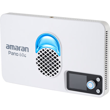 amaran Pano 60c RGB COB Panel Luz Móvil Kit Luz 6290 Lux Softbox Adaptador