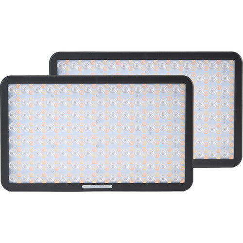 amaran Pano 60c Panel de Luz RGB COB 2 Kits con Control Bluetooth y Batería