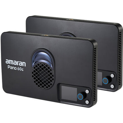 amaran Pano 60c Panel de Luz RGB COB 2 Kits con Control Bluetooth y Batería