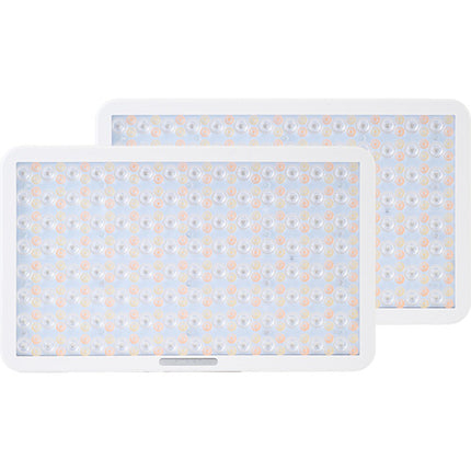 amaran Pano 60c RGB COB Panel luz móvil Kit 2 luces 10 x 6.1" 6290 Lux 2300-10000K