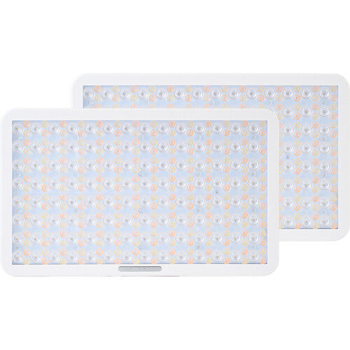 amaran Pano 60c RGB COB Panel luz móvil Kit 2 luces 10 x 6.1" 6290 Lux 2300-10000K