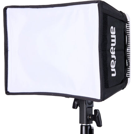 amaran Pano 60c RGB COB Panel luz móvil Kit 2 luces 10 x 6.1" 6290 Lux 2300-10000K