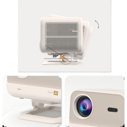 Yaber L2 Plus Proyector Full HD 700 lúmenes con pantalla plegable 80"