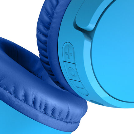 Auriculares inalámbricos Belkin SoundForm Mini para niños Gen 2 azul 30 h batería limitador 85 dB