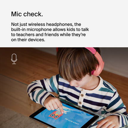 Belkin SoundForm Mini Auriculares Inalámbricos para Niños Gen 2 Rosa 30h Batería 85dB Limitador