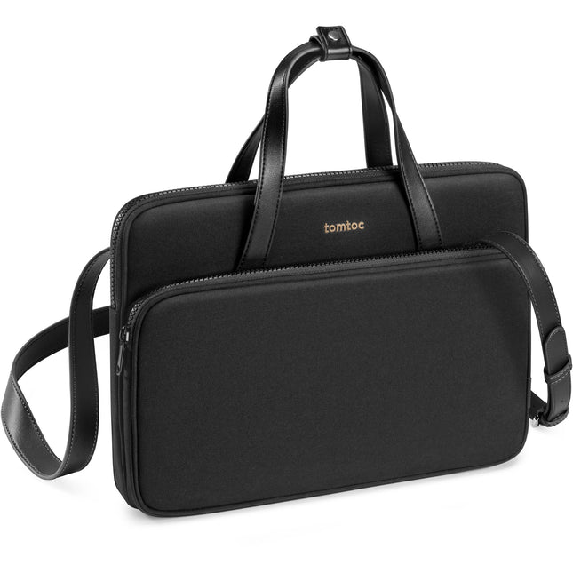 tomtoc Versatile-A12 Bolsa para Portátil 13.5 Pulgadas Negro Repelente al Agua Diseño Delgado