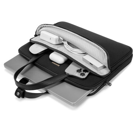 tomtoc Versatile-A12 Bolsa para Portátil 13.5 Pulgadas Negro Repelente al Agua Diseño Delgado