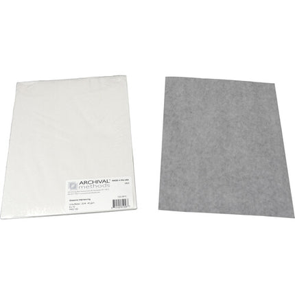 Archival Methods Papel Intercalado Glassine 100 Hojas 8.5 x 11 pulgadas