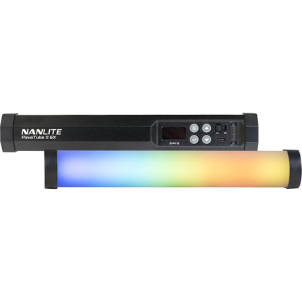 Nanlite PavoTube II 6XR Tubo LED Pixel RGB 10" 139 Lux USB-C Carry Bag