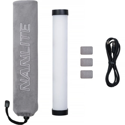 Nanlite PavoTube II 6XR Tubo LED Pixel RGB 10" 139 Lux USB-C Carry Bag