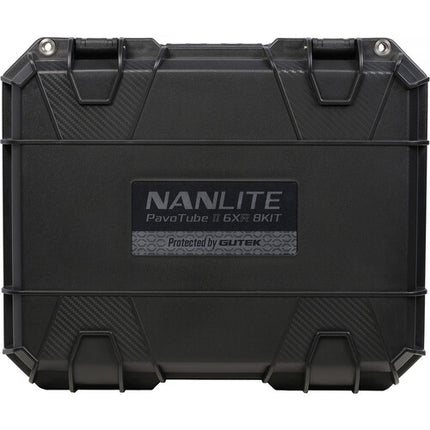 Nanlite PavoTube II 6XR Luz LED RGB Pixel 10" Kit de 8 Luces con Estuche
