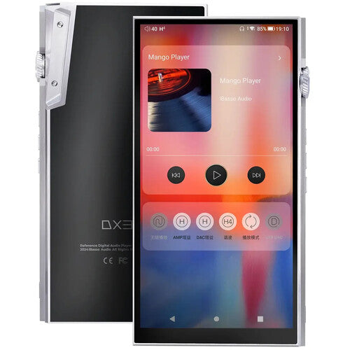 iBasso DX340 Reproductor Digital Portátil Hi-Res Acero Inoxidable 6" AMOLED 11 Horas Reproducción
