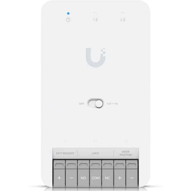 Ubiquiti UniFi Access Door Hub Mini Control de Entrada Puerta 1 GbE PoE 2 Salidas PoE